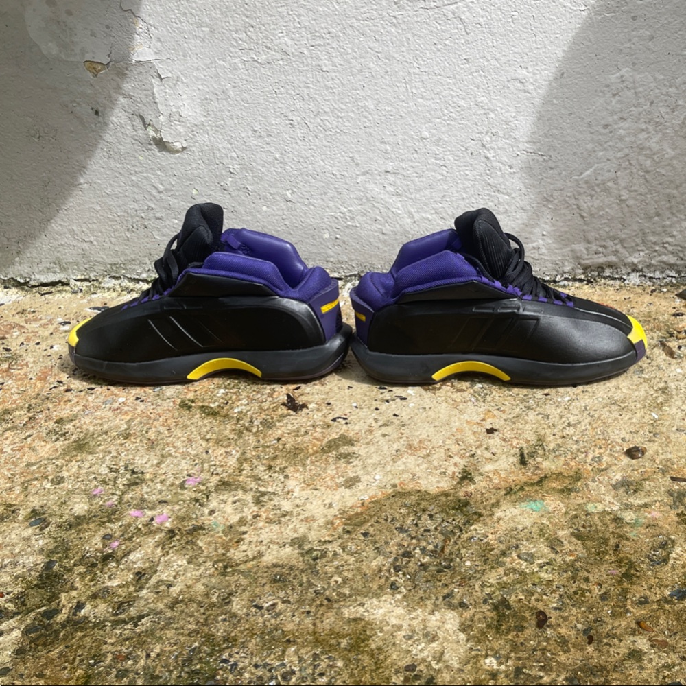 Adidas Kobe Crazy 1 Men's Black and Purple Athletic Shoes